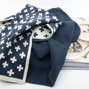 Kitchen Towel Duo Navy+