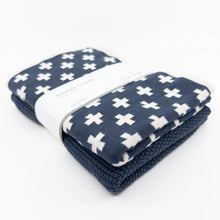 Load image into Gallery viewer, Kitchen Towel Duo Navy+