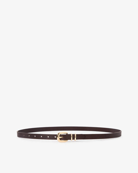 Adele Belt - Chocolate Lizard