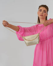 Load image into Gallery viewer, Agnes Bag Gold Weave