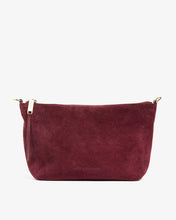 Load image into Gallery viewer, Agnes Bag Burgundy Suede