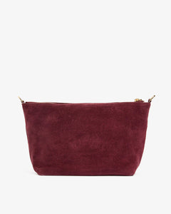 Agnes Bag Burgundy Suede