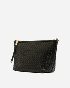 Agnes Bag Black Weave