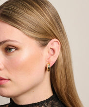 Load image into Gallery viewer, Gold Brielle Hoops