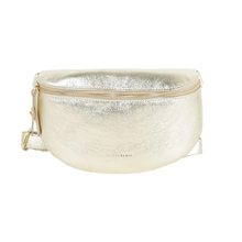 Load image into Gallery viewer, Metallic Gold Bum Bag