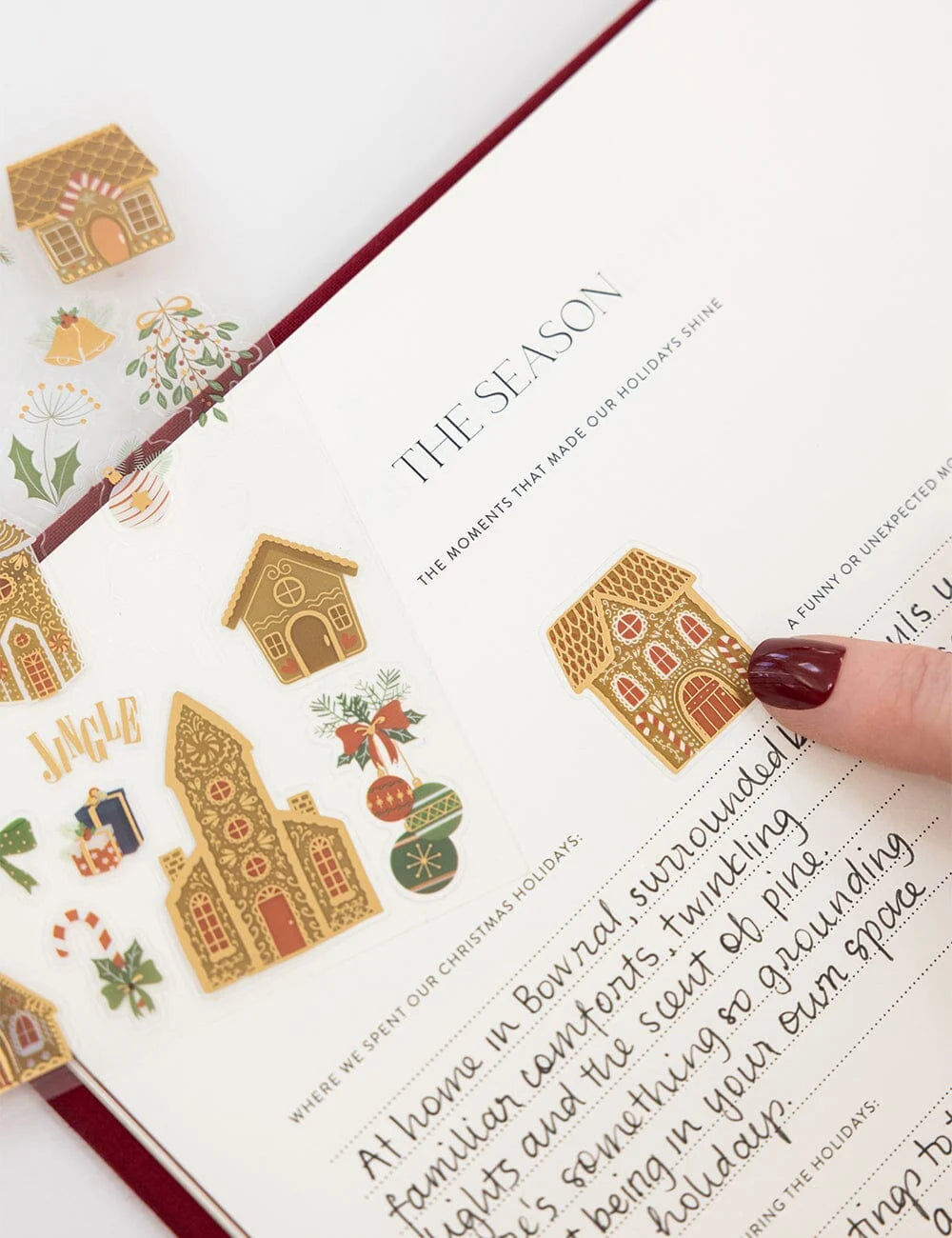 Heirloom Christmas 10 year Memory Journal