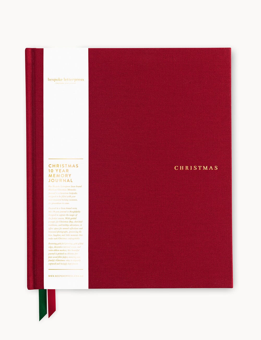 Heirloom Christmas 10 year Memory Journal