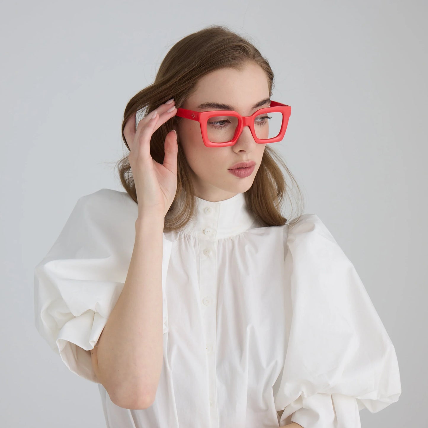 Asher Red Reading Glasses