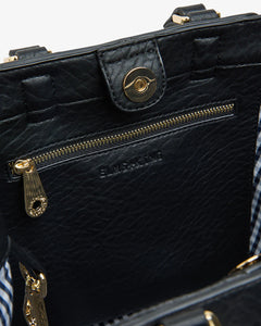 Carnegie Tote - Black Weave