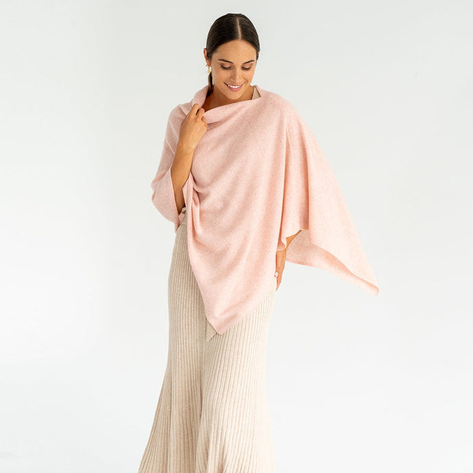 Cashmere Caplet Baby Pink