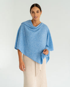 Cashmere Caplet Cornflower