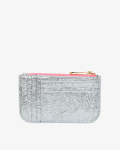 Centro Wallet - Silver Crinkle