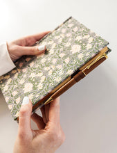 Load image into Gallery viewer, 2025 Petite Linen Bound Planner Chrysanthemum