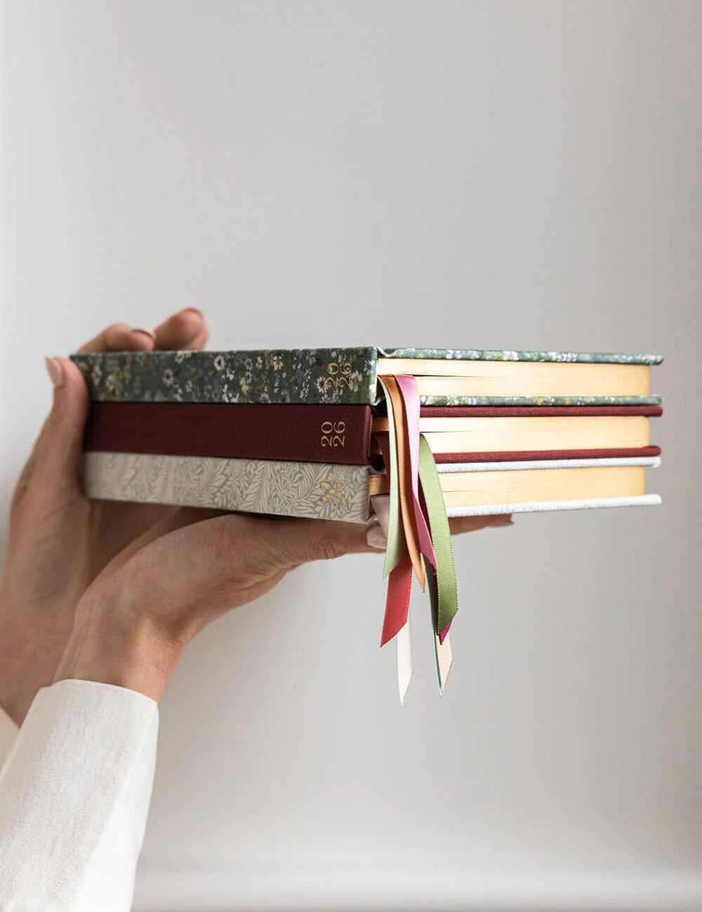 2026 Petite Linen Bound Planner Summer Perennials