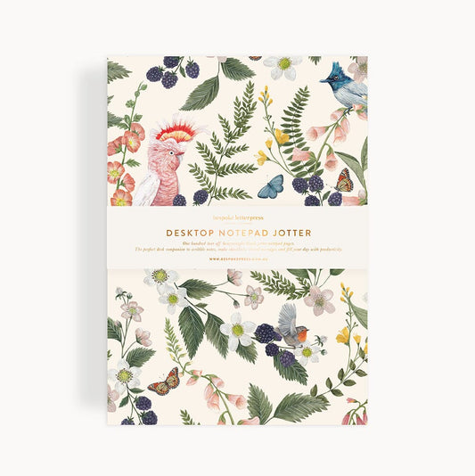 Pink Cockatoo Notepad Jotter