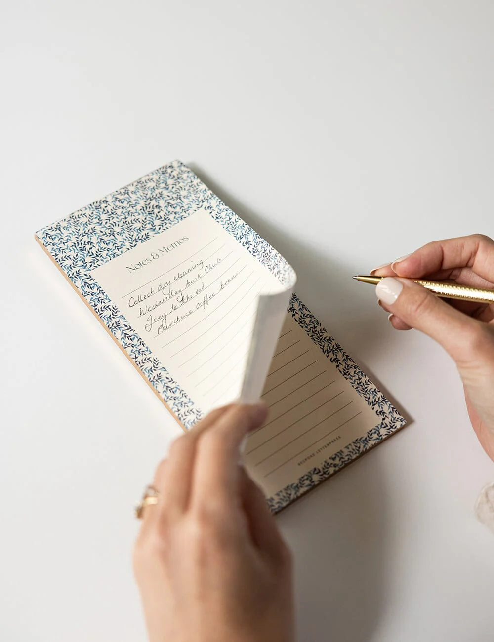 Bluebloom Ivy Notepad