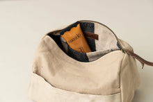 Load image into Gallery viewer, Journey Toiletry Canvas Bag Clay