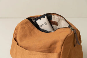 Journey Toiletry Canvas Bag Terracotta