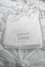 Load image into Gallery viewer, Homespun Organic Cotton Flat Sheet