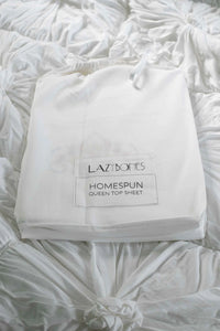 Homespun Organic Cotton Flat Sheet