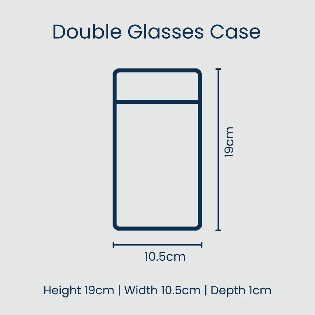 Double Glasses Case – Wallpaper