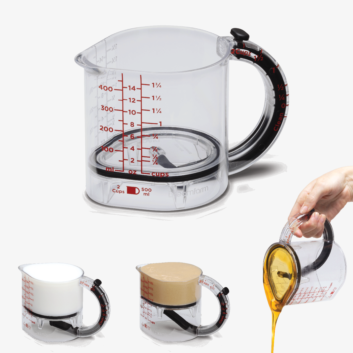 Big Upcup: Scrape Up Measuring Cup - (2 cups)