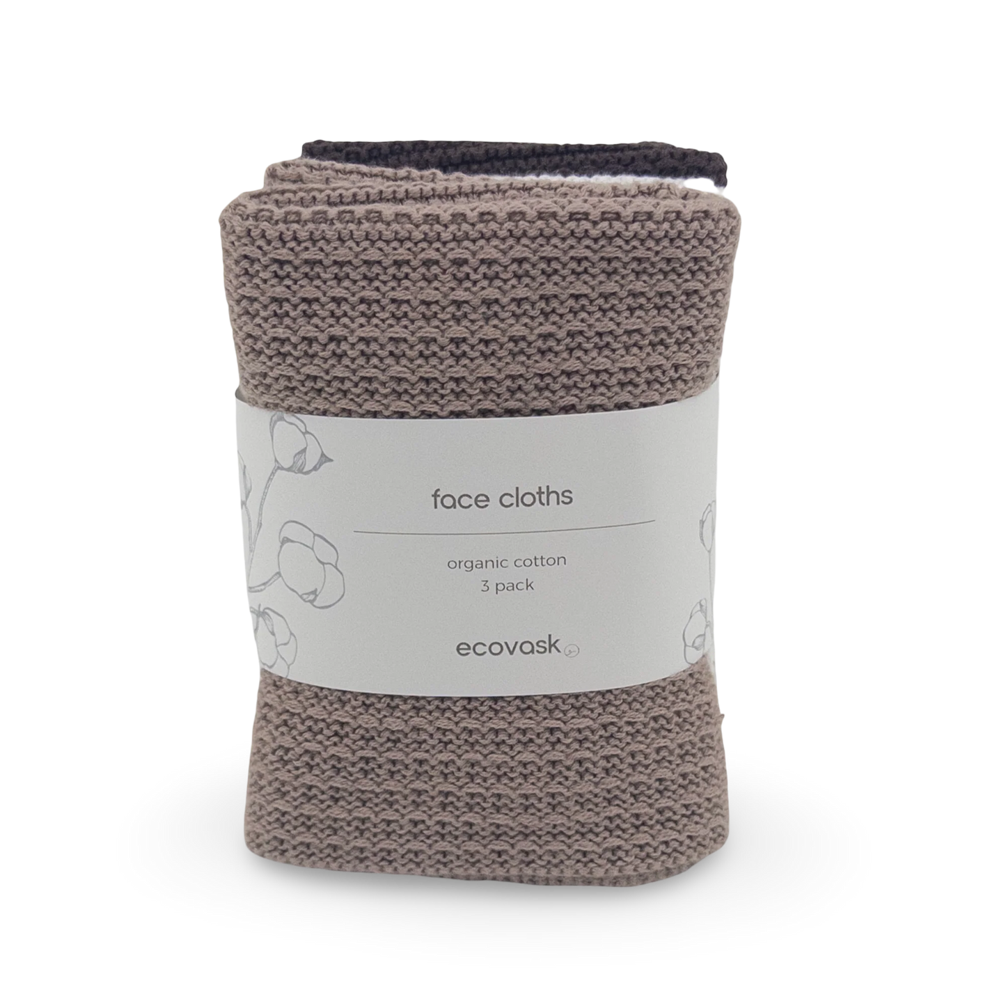 Face Cloth 3pk - Affogato
