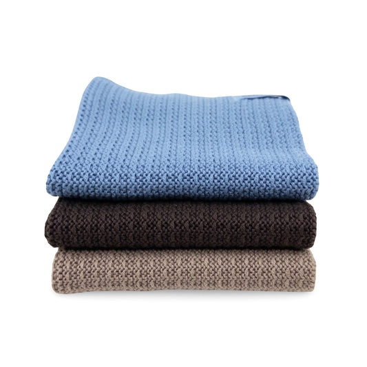 Face Cloth 3pk - Truffle