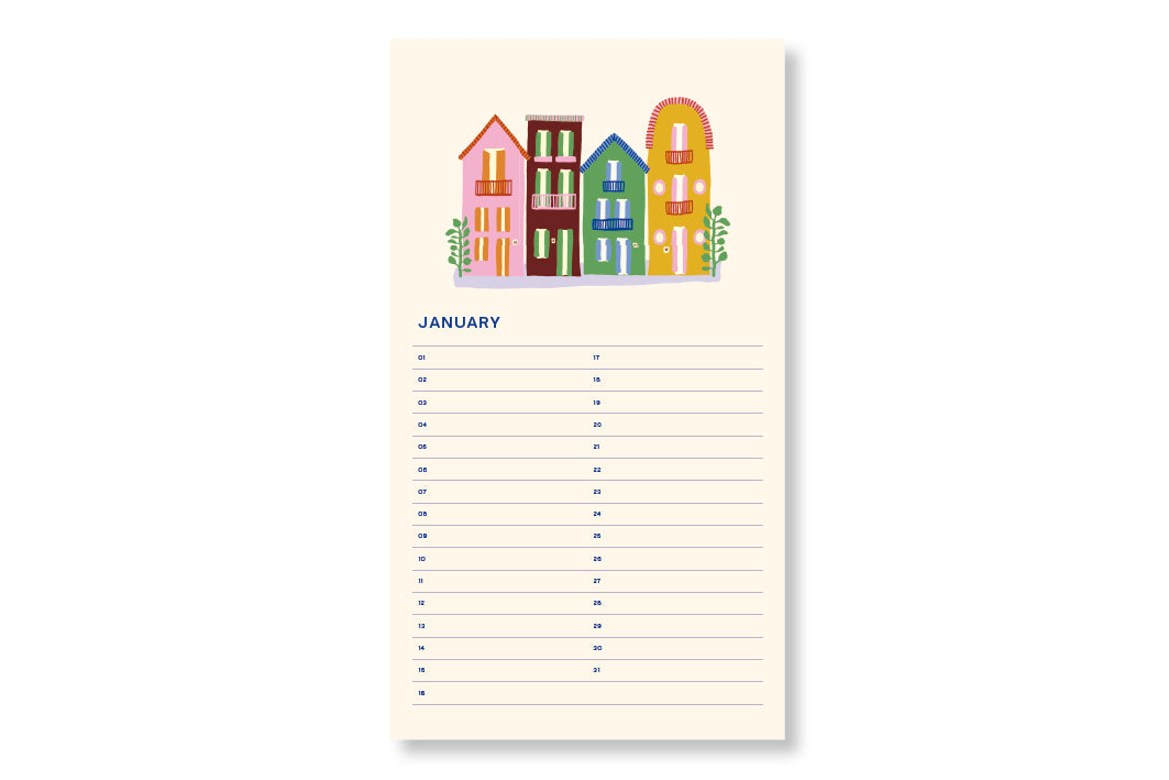Birthday Calendar - Fabrique Sun