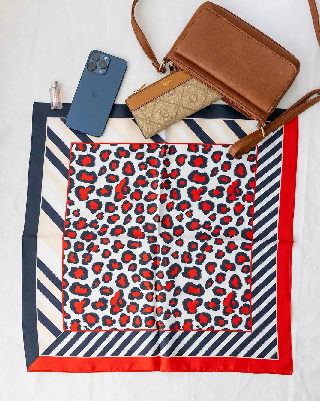 Silk Neck Scarf: Serengeti