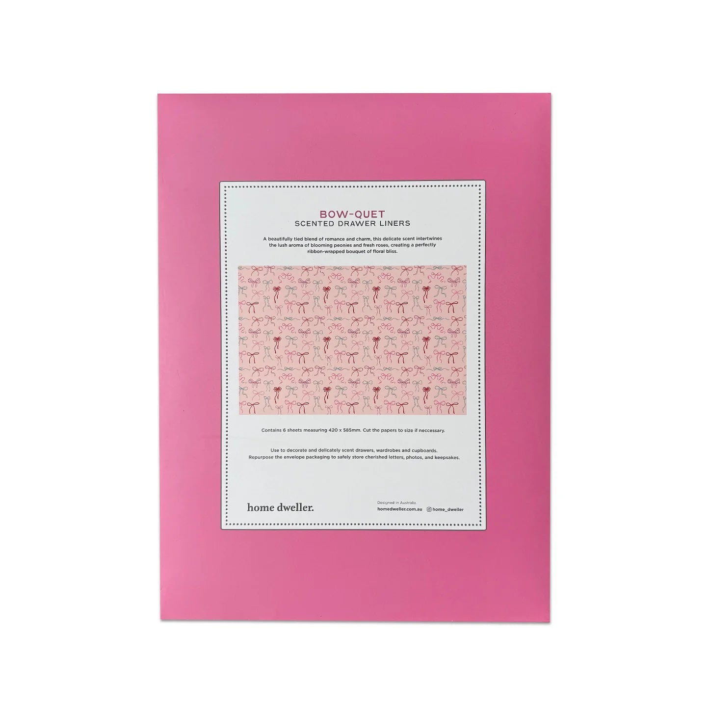 Scented Drawer Liner - Bow-Quet