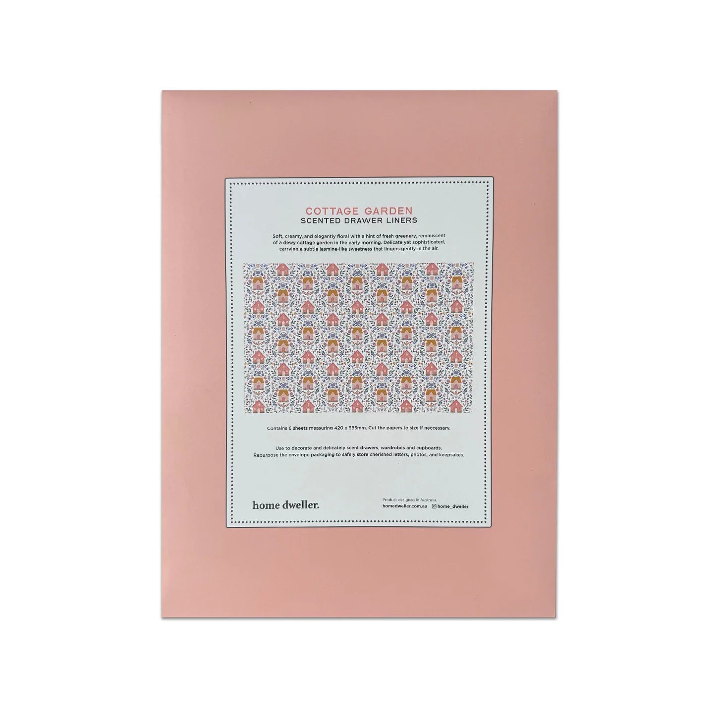 Scented Drawer Liner - Cottage Garden