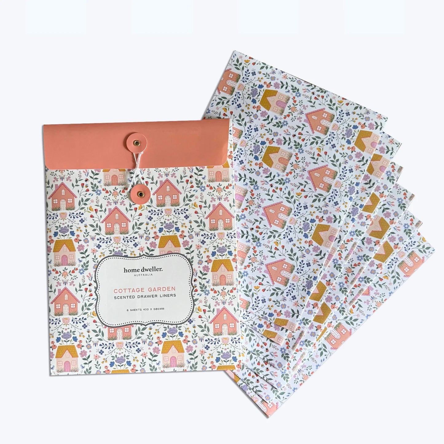 Scented Drawer Liner - Cottage Garden