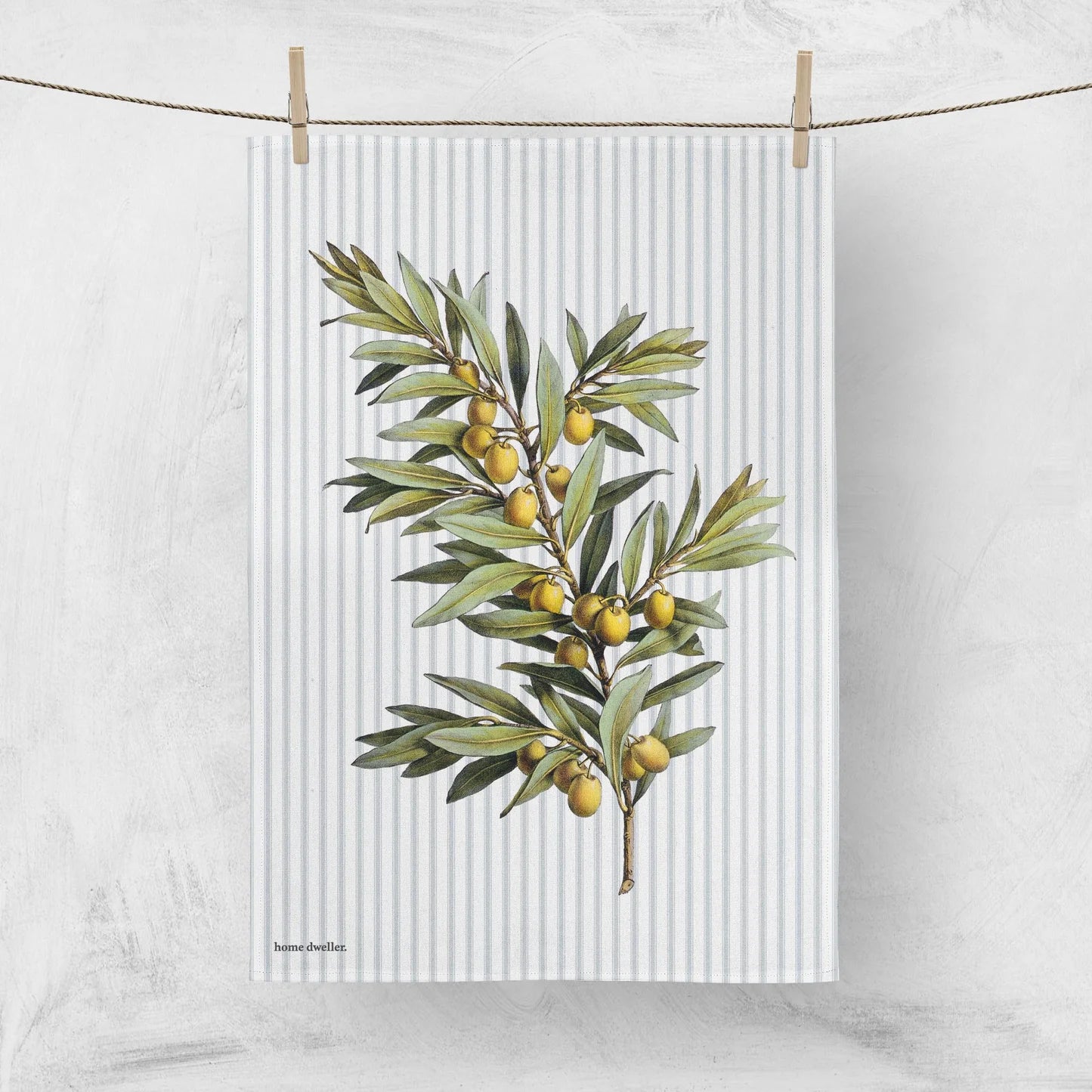 Olive Branch Tea Towel
