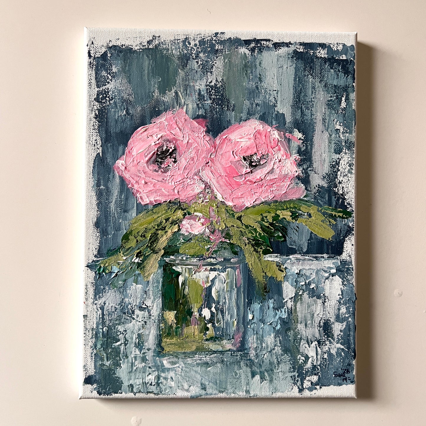 Pink Roses - By Sue McCarney
