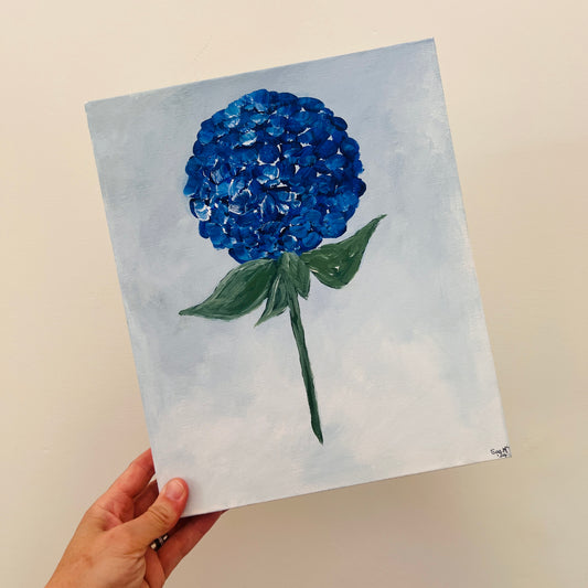 A Single Stem Hydrangea" - By Sue McCarney