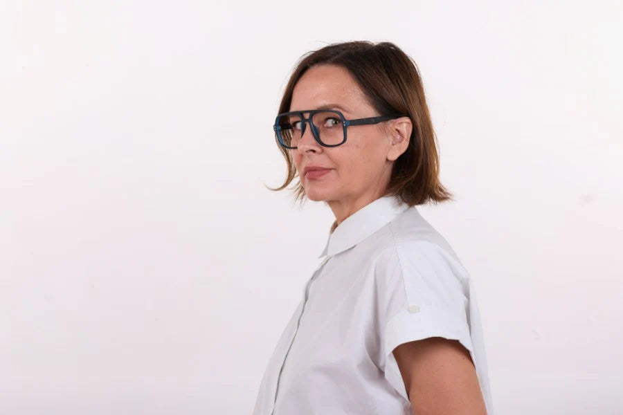 12pm Black Reading Glasses