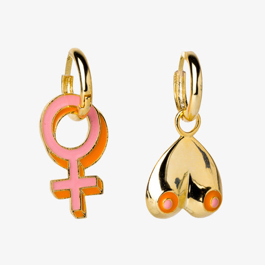 Women's Lib - Hoop Earrings