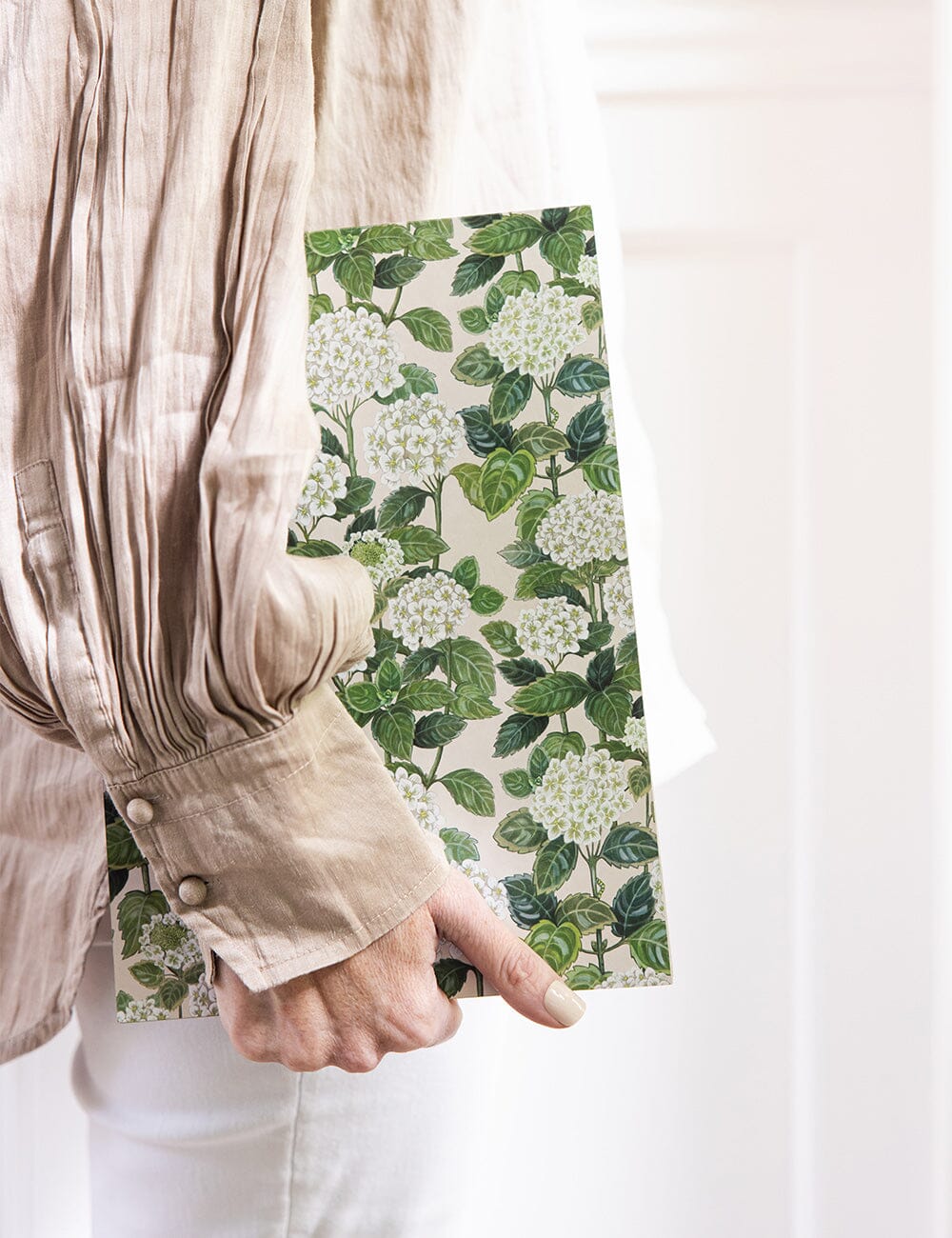 Hydrangea Jumbo Notepad Jotter
