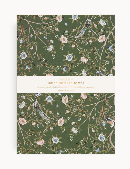 Camellia Tree Jumbo Notepad Jotter