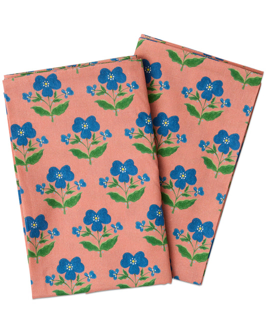 Kip & Co X Anna Spiro Indian Summer Rose - 4p Napkin set one size