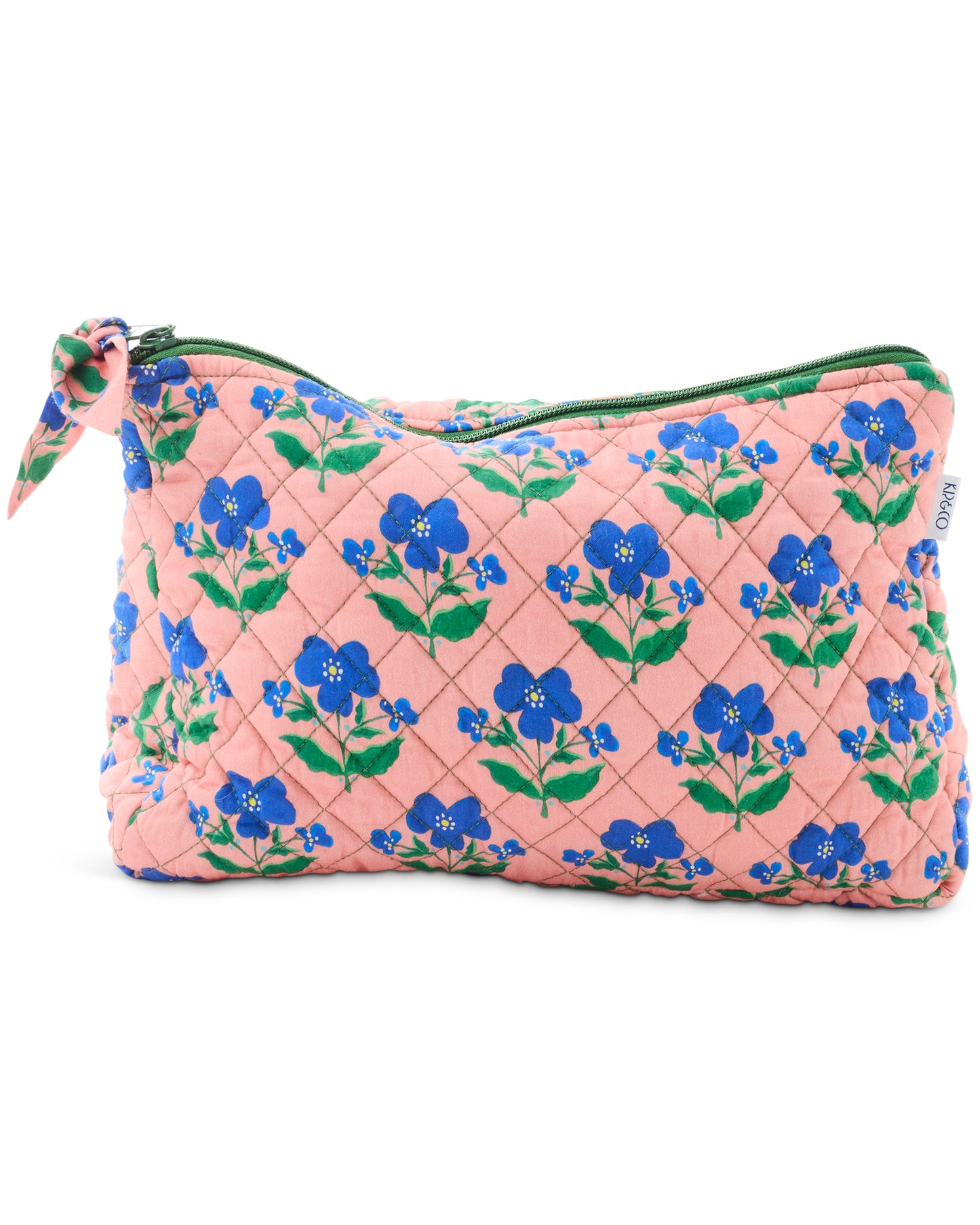 Kip & Co X Anna Spiro Indian Summer Rose - Quilted Cotton Toiletry Purse (one size)