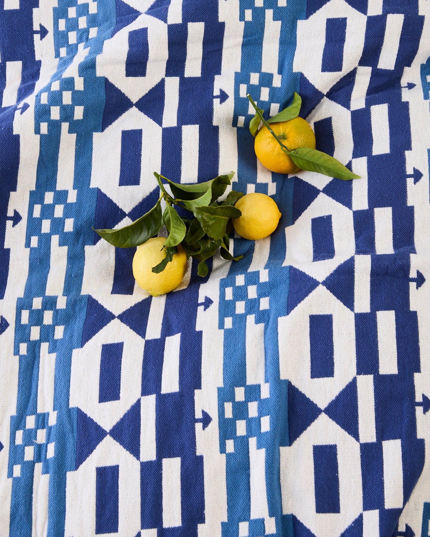 Kip & Co X Anna Spiro Tik Tak Woven Throw (one size)