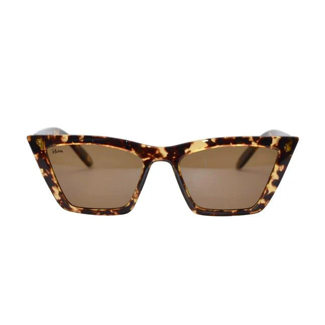 Lizette Sunglasses - Honey Turtle