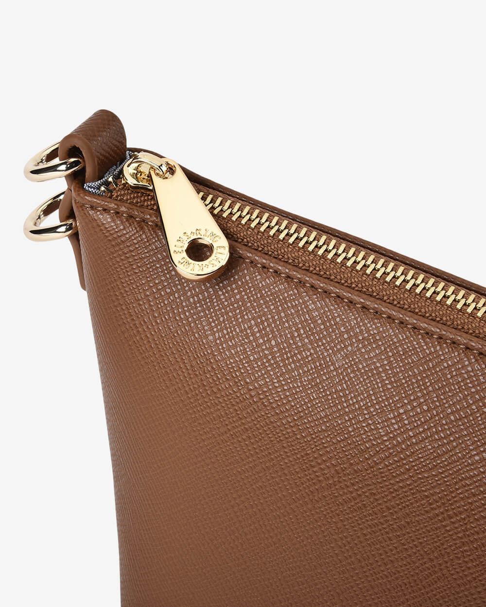 Leyton Crossbody - Tan Saffiano