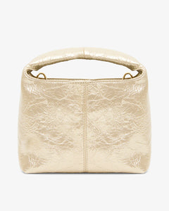 Linton Crossbody - Light Gold Crinkle