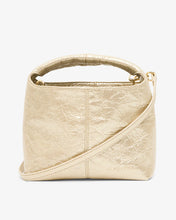 Load image into Gallery viewer, Linton Crossbody - Light Gold Crinkle