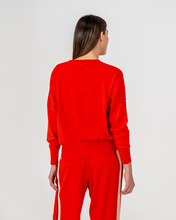 Load image into Gallery viewer, Speed Stripe Lounge Pant Poppy