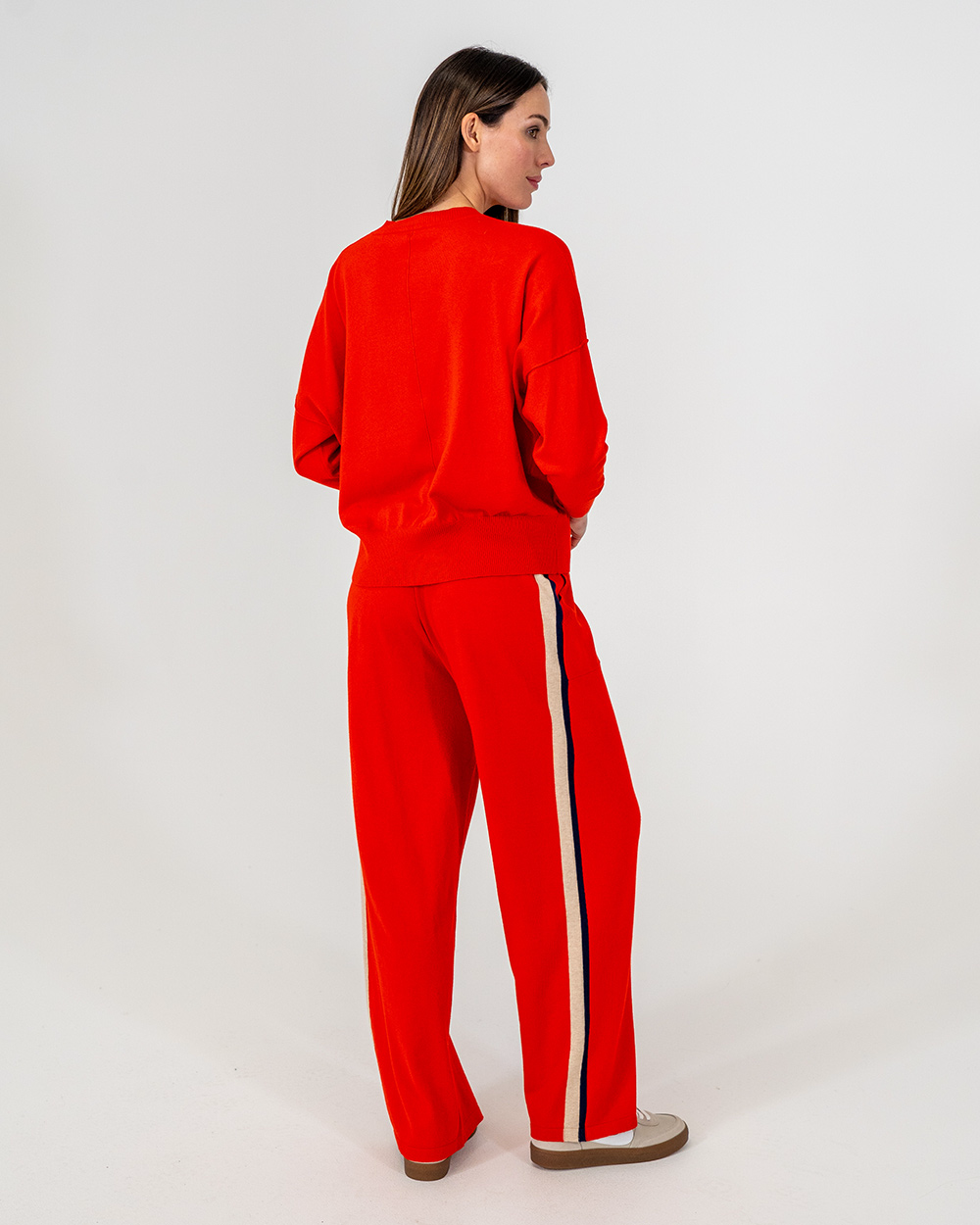 Speed Stripe Lounge Pant Poppy