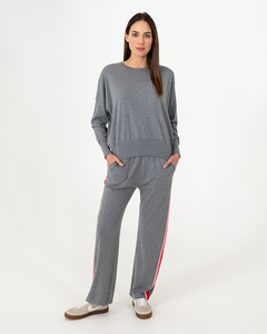 Speed Stripe Lounge Pant Thunder Grey